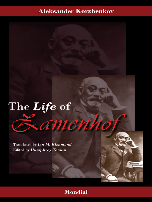 Cover image for Zamenhof. the Life, Works and Ideas of the Author of Esperanto